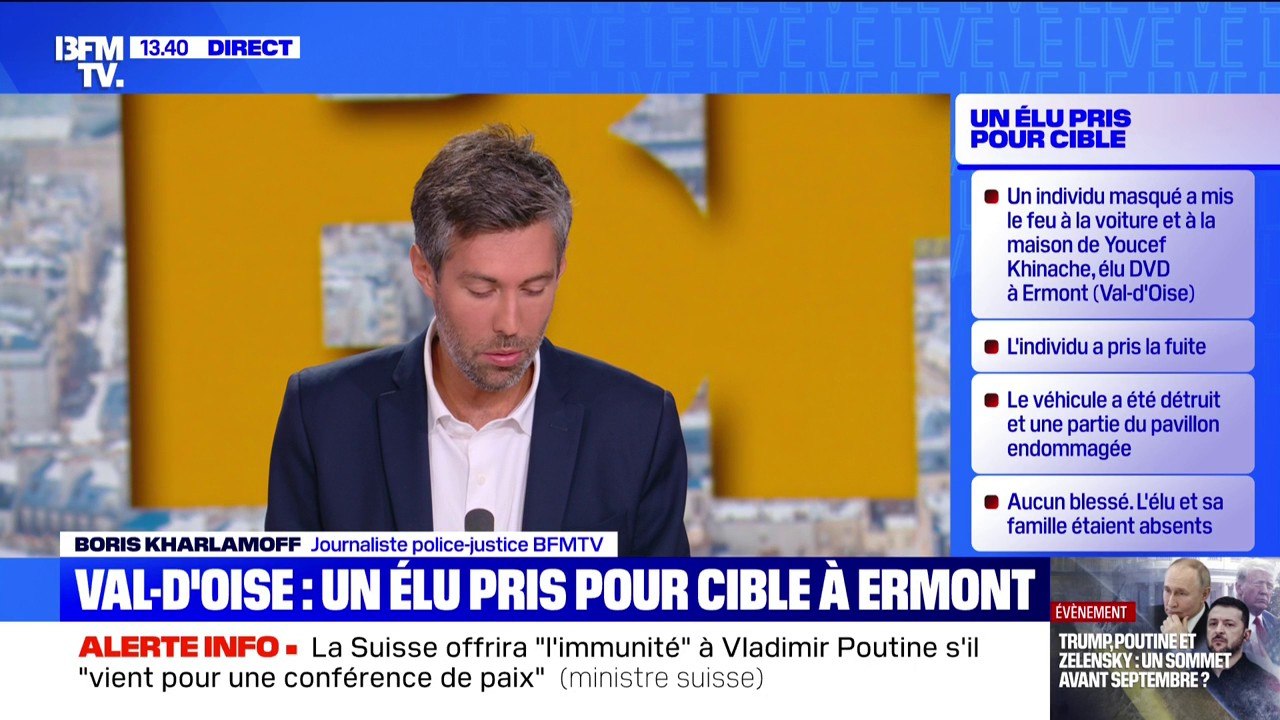 Dans le Val-d'Oise, la voiture et la maison d'un élu municipal d'Ermont incendiées, l'auteur est en fuite