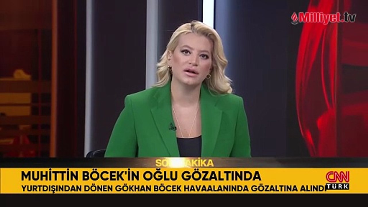 Muhittin Böcek’in oğlu Gökhan Böcek havalimanında gözaltına alındı