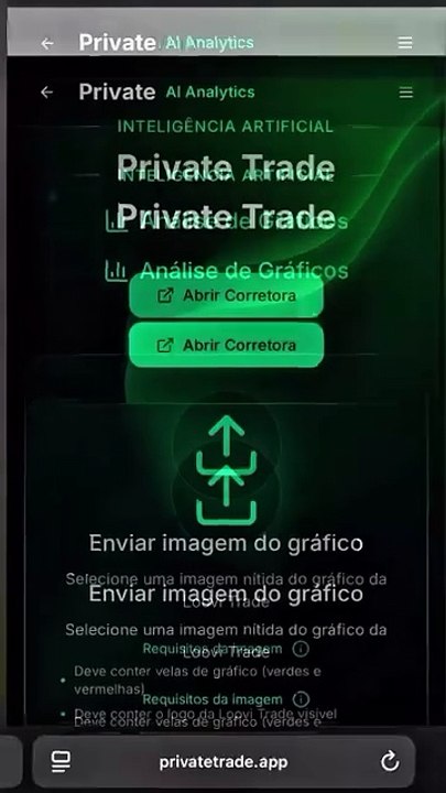 Como usar Private Trade