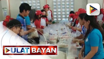 Bagong repacking system, magpapabilis ng produksyon ng family food packs | ulat ni JM Pineda