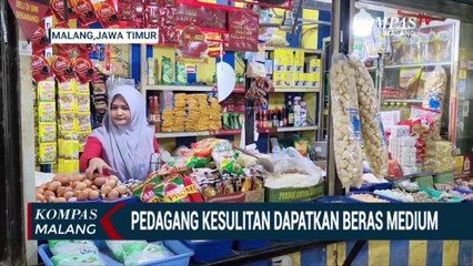 Pedagang Keluhkan Sulitnya Dapatkan Beras Medium