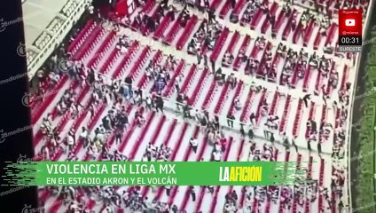 Liga Mx bajo la sombra de la violencia en estadios Akron y Volcán