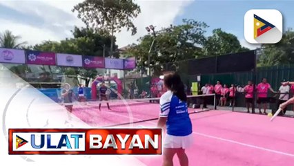 Kauna-unahang public padel court sa Cebu, binuksan sa Talisay City | ulat ni Jesse Atienza