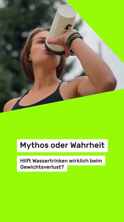Copy of Mythos oder Wahrheit: Hilft Wassertrinken wirklich beim Gewichtsverlust?