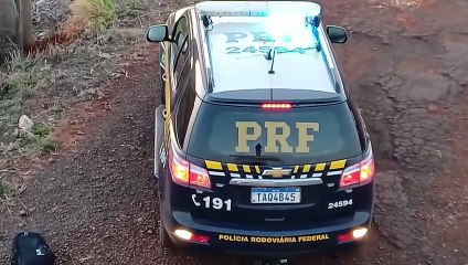PRF apreende caminhão furtado com 250 mil maços de cigarros na BR-163, em Marechal Cândido Rondon