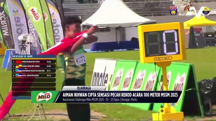 Kejayaan Aiman Ikhwan dalam acara 100m bukti sentuhan magis jurulatih Poad Md Kassim