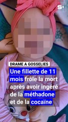 Une fillette de 11 mois frôle la mort après avoir ingéré de la méthadone et de la cocaïne à Gosselies