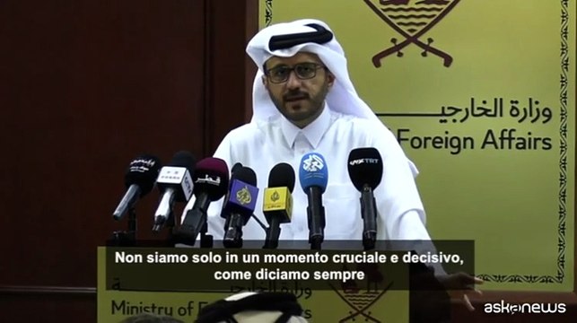 Qatar: catastrofe umanitaria se respinta l'offerta di tregua per Gaza