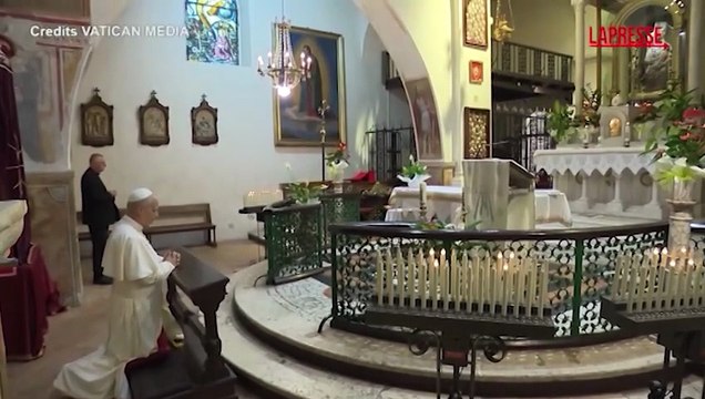 Papa Leone XIV visita il Santuario della Madonna delle Grazie nella diocesi di Palestrina