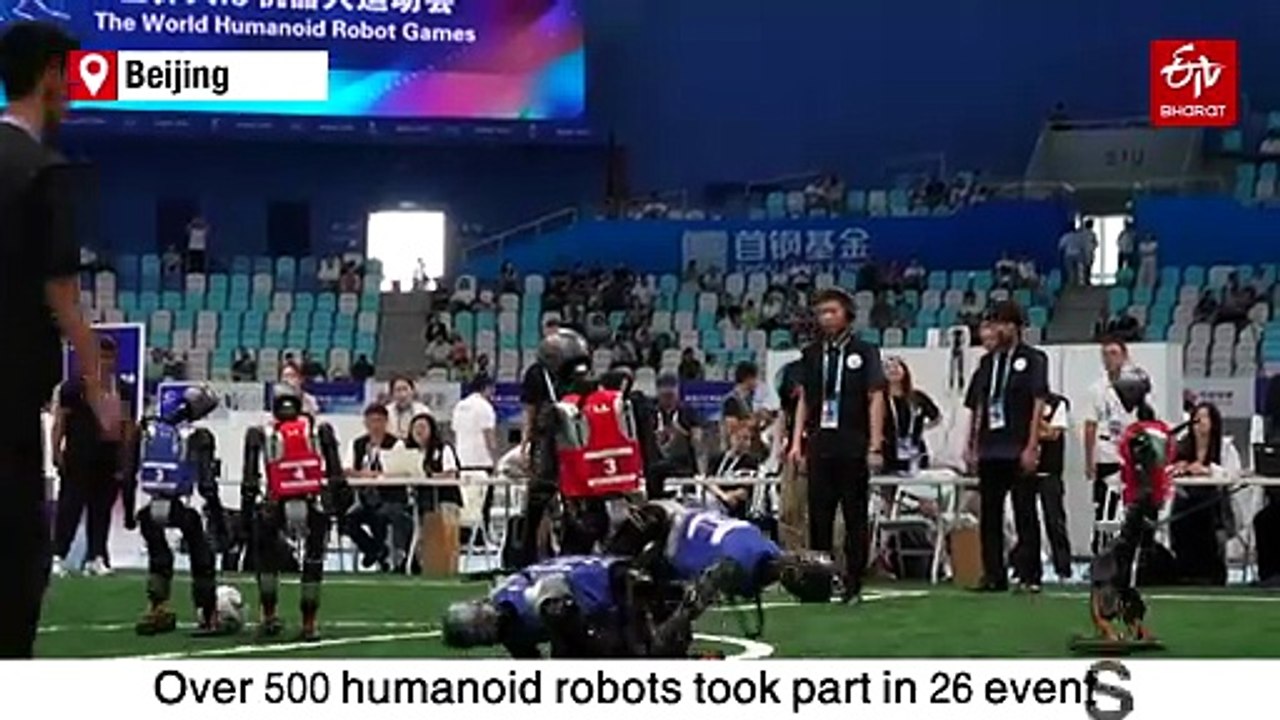 Blooper Reel: Robot Falls, Fails And Funny Moments From China's World Humanoid Games