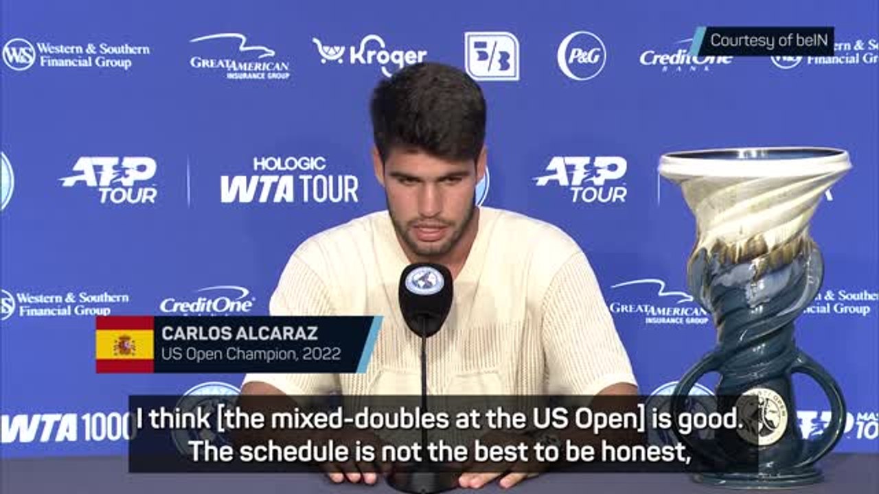Alcaraz excited to team up with Raducanu for US Open mixed-doubles