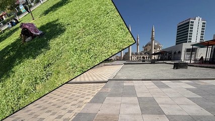 Şanlıurfa’da kavurucu sıcaklar etkisini sürdürüyor