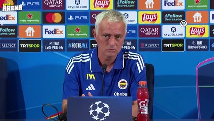 Jose Mourinho'dan Benfica maçı öncesi Kerem Aktürkoğlu açıklaması: Fenerbahçe oyuncusu olarak düşünemem