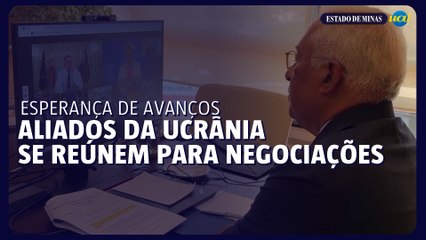 Aliados da Ucrânia se reúnem com a esperança de avanços nas negociações de paz