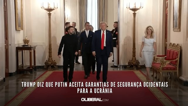 Trump diz que Putin aceita garantias de segurança ocidentais para a Ucrânia