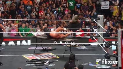 WWEraw#  ‏🚨🚨🚨🚨🚨🚨 بعد تدخل رومان رينز، جاي اوسو يثبت برون بريكر وينتصر في الحدث الرئيسي لراو.