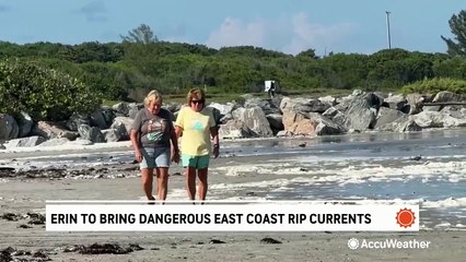 Erin to bring dangerous east coast rip current