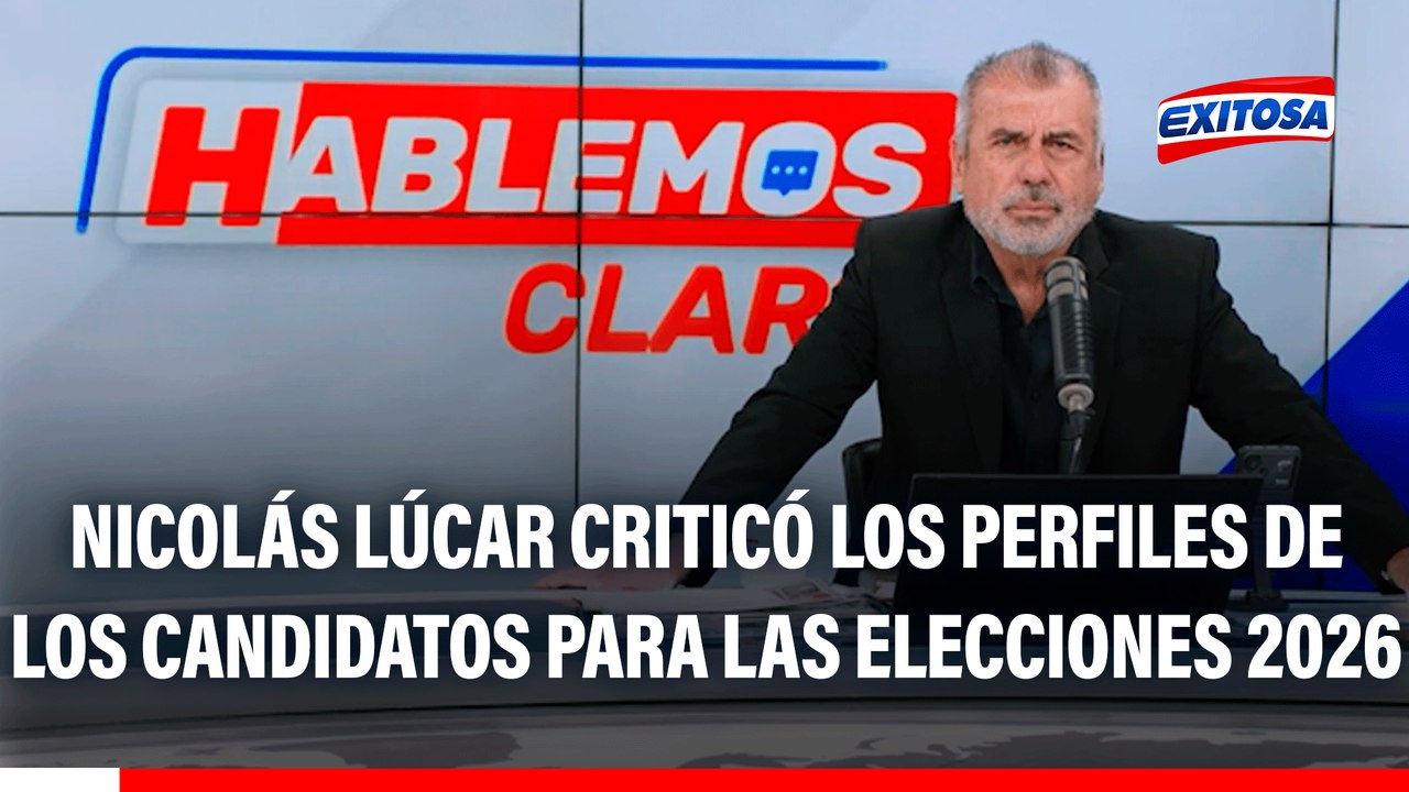 Nicolás Lúcar sobre elecciones 2026: Quieren ser el nuevo Bukele y no saben las diferencias entre Perú y El Salvador