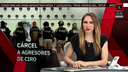 Condenan a 11 años a responsables del atentado a Ciro Gómez Leyva