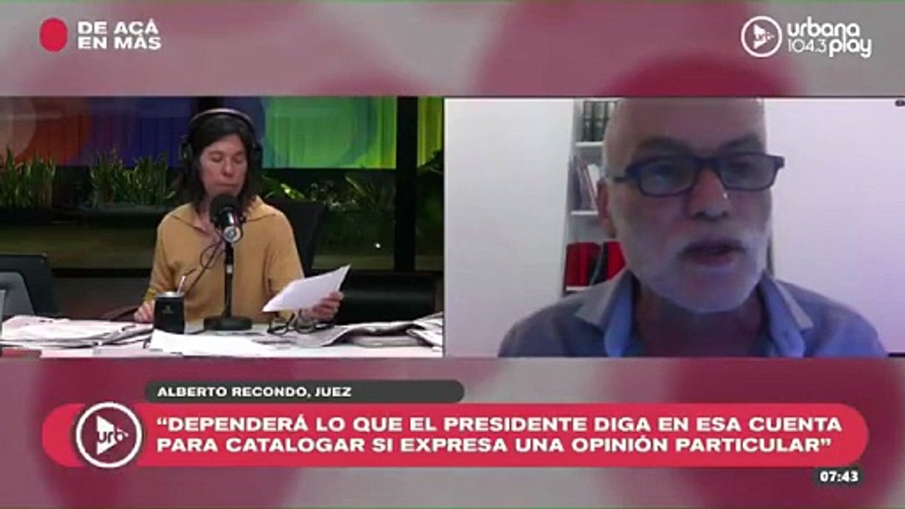 La insólita explicación del juez que fallo contra Ian Moche por la agresión de Milei