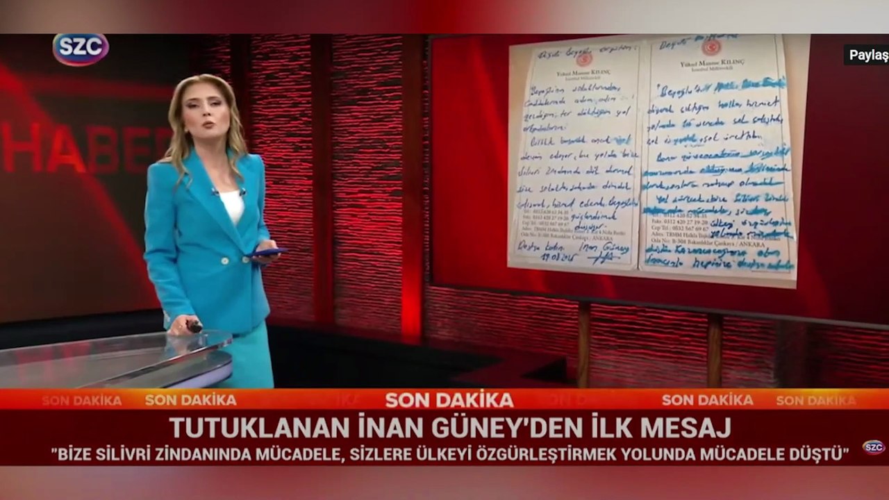 Beyoğlu Belediye Başkanı İnan Güney’den Silivri’den ilk mesaj