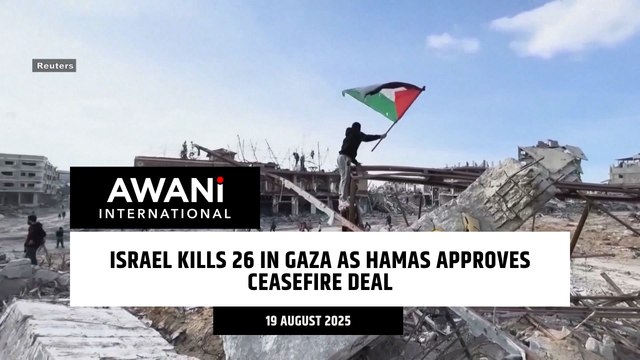 Israel kills 26 in Gaza as Hamas approves ceasefire deal