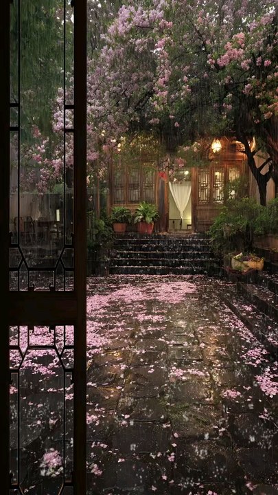 Shall we go to the countryside together to build a small courtyard like this?