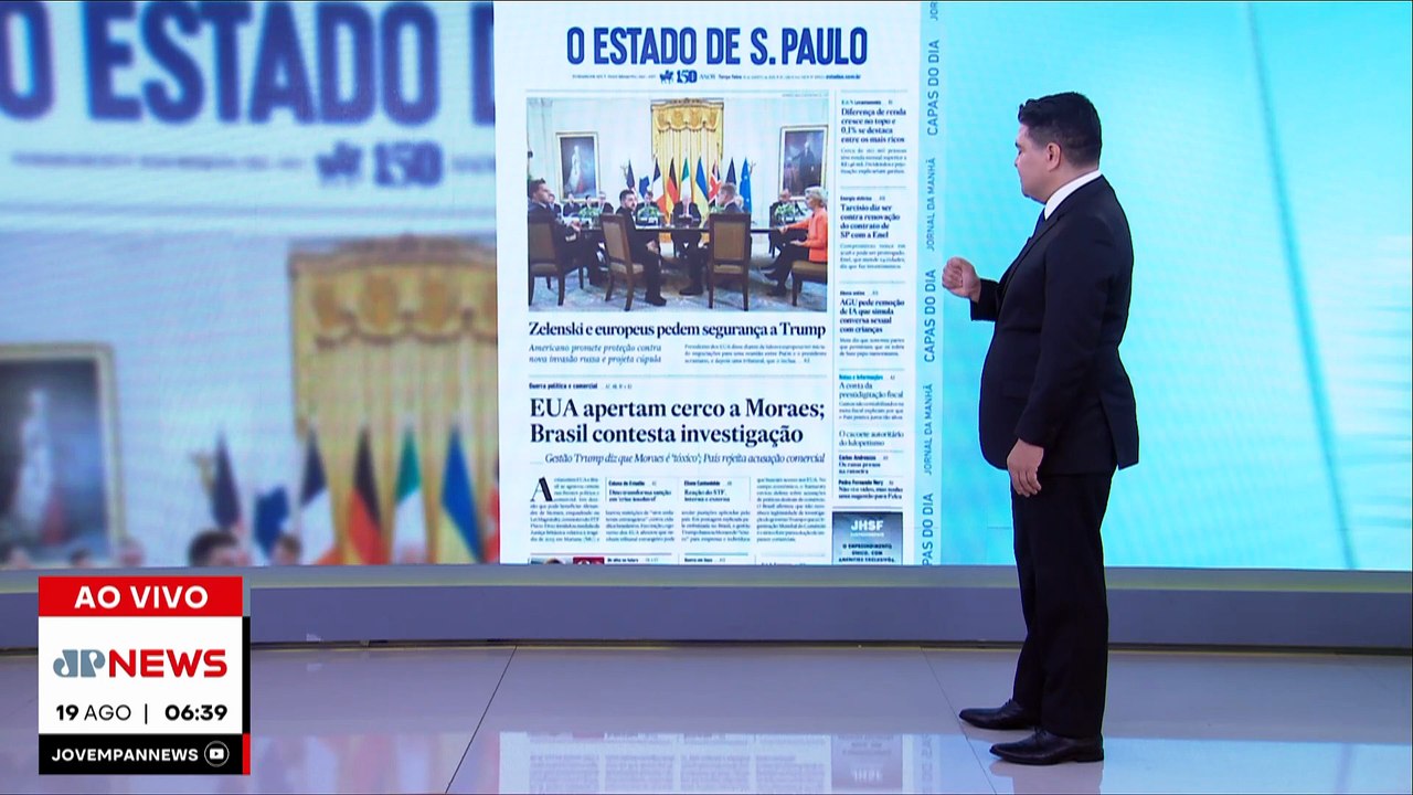 BRASIL ENVIA RESPOSTA AOS EUA E NEGA ACUSAÇÕES DE PRÁTICAS COMERCIAIS | JORNAL DA MANHÃ - 19/08/25