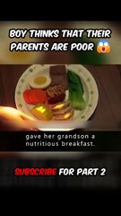 shorts movie explanation boy thinks that theirparents are poor