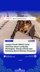 BMKG Catat Aktivitas Sesar Lembang Meningkat di Bandung Raya!