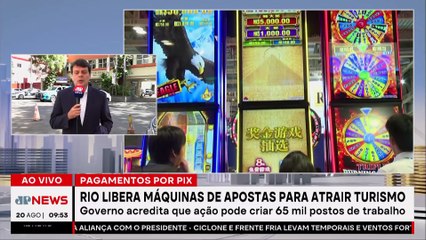 Rio de Janeiro libera máquinas de apostas para impulsionar o turismo