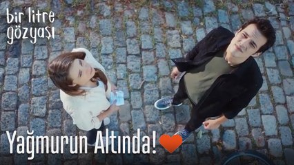 Cihan ve Mahir yağmurun altında! 😍