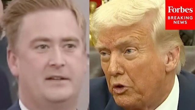 Trump Asked, 'Which Side Has The Better Cards?' By Peter Doocy Right In Front Of Zelensky
