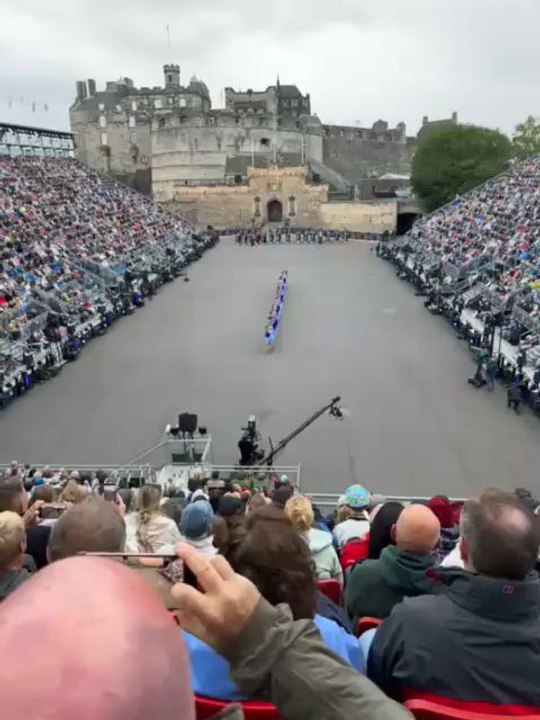 Did you missed it?? 🤔 Beautiful Performance by Scotish girls at Royal Military Tattoo 2025 🏴
