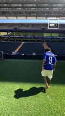 Fenerbahçe'nin unutulmaz ismi Kadıköy'e geldi! Ronaldo formasıyla stadı gezdi