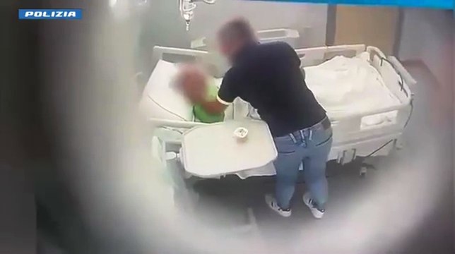 Picchia la madre malata in ospedale: arrestato dalla Polizia (19.08.25)