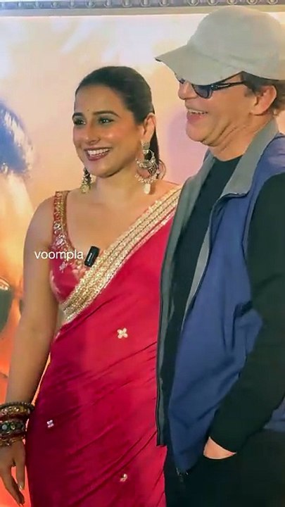 vidya balan and vidhu vinod chopra werk the lenses at a special screening of the 2005 movie parineeta on the 20th anniversary of it’s release