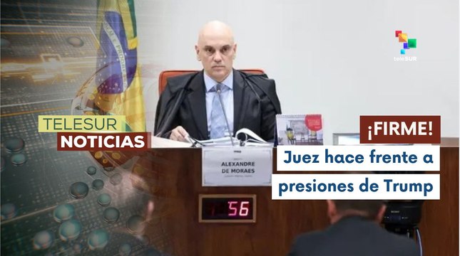Juez del Supremo Tribunal Federal no cederá a presiones de EE.UU.