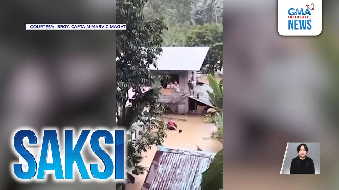 Dikeng nasira sa Baco kasunod ng mga pag-uulan, kinukumpuni na | Saksi