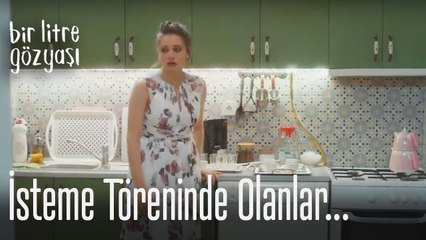 Cihan'ın isteme töreninde olanlar