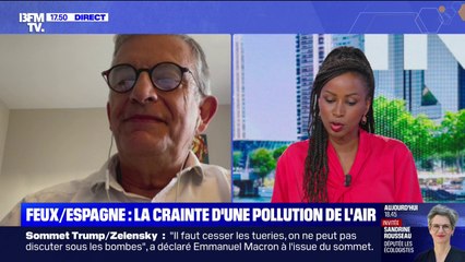 Incendie en Espagne: les fumées menacent autant que les flammes