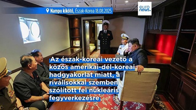 Kim Dzsongun nukleáris fegyverkezésre szólított fel az amerikai-dél-koreai hadgyakorlat miatt