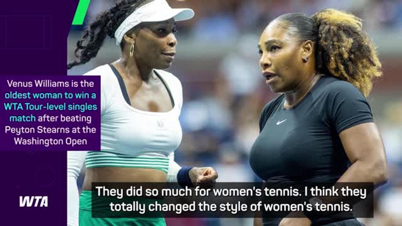 Venus Williams 'extraordinary' for competing at the age of 45 - Ivanovic