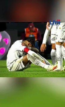 Les larmes de Neymar après l'effroyable défaite 6-0 de Santos face à Vasco Da Gama