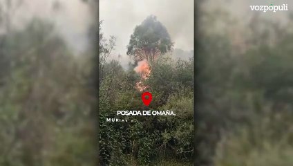 11 días ardiendo: El incendio de Murias (León) llega a Posada de Omaña y continúan sin medios