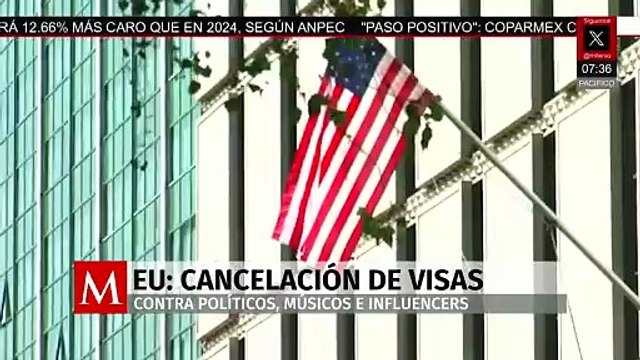 Visas revocadas: estos son los políticos, músicos e influencers que pierden el acceso a EU