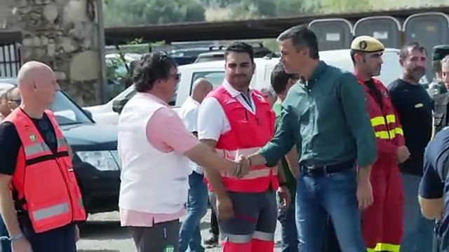 Sánchez anuncia la declaración de emergencia en zonas incendiadas y promete ayudas