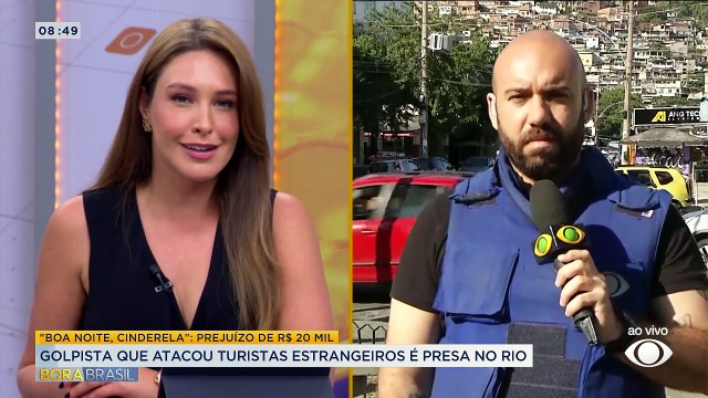 Golpista que atacou turistas estrangeiros é presa no Rio