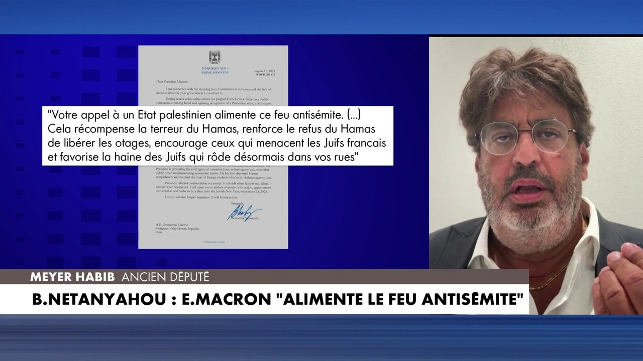 Meyer Habib : «Israël ne va pas rester les bras croisés face aux provocations de la France.»