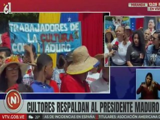 Miranda I Movimiento cultural de Los Valles del Tuy ofrecen su respaldo al presidente Nicolás Maduro